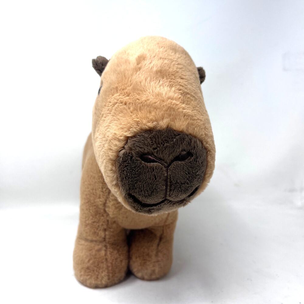 Build‎ a Bear Capybara Plush 14" Stuffed Animal Brown Tan 2024 Online Exclusive - Picture 2 of 7